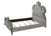 Perine Gray Velvet Queen Bed Model BD01062Q By ACME Furniture